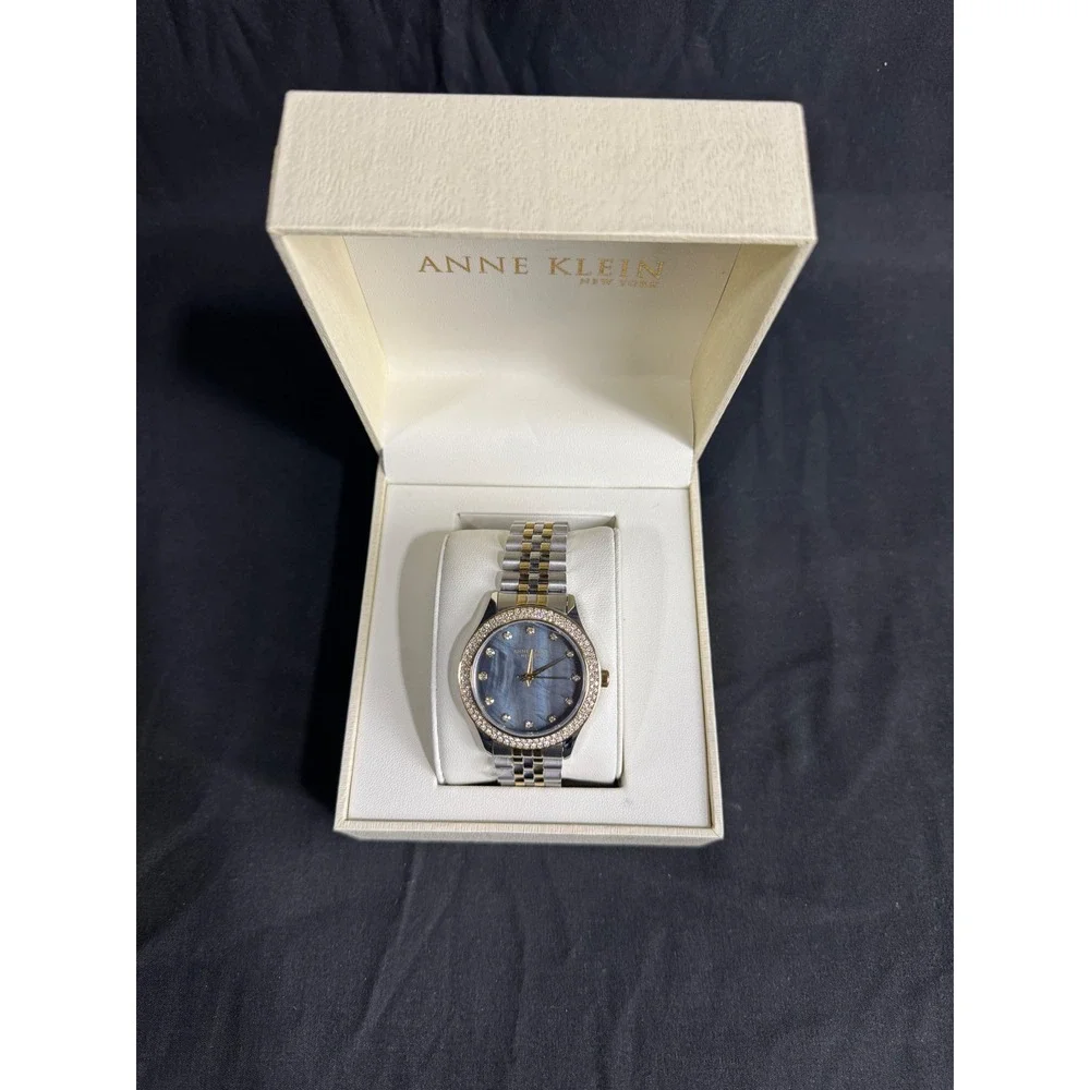 Anne Klein New York Mother of Pearl Quartz Women's Watch